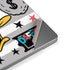 Looney Tunes Daffy Duck Striped Patches Apple MacBook Pro 14-inch Skin