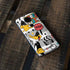 Looney Tunes Daffy Duck Striped Patches Moto E5 Plus Skin