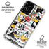 Looney Tunes Daffy Duck Striped Patches Moto G Power 5G (2024) Clear Case