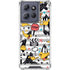Looney Tunes Daffy Duck Striped Patches Moto G Power 5G (2025) Clear Case