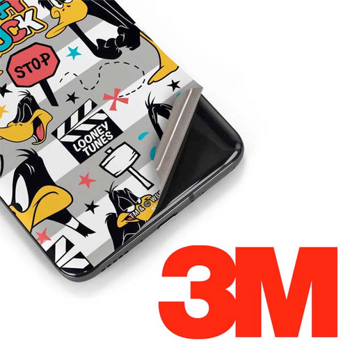 Looney Tunes Daffy Duck Striped Patches OnePlus 7 Pro Skin