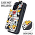 Looney Tunes Daffy Duck Striped Patches Otterbox Defender iPhone Skin