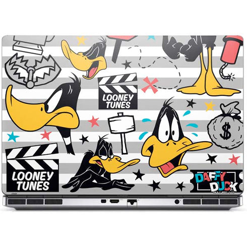 Looney Tunes Daffy Duck Striped Patches Dell Precision Skin