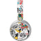 Looney Tunes Daffy Duck Striped Patches Surface Headphones Skin