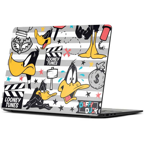 Looney Tunes Daffy Duck Striped Patches Surface Laptop 7 13.8in Skin