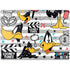 Looney Tunes Daffy Duck Striped Patches Surface Laptop 7 15in Skin