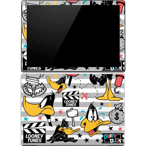 Looney Tunes Daffy Duck Striped Patches Surface Pro 4 Skin