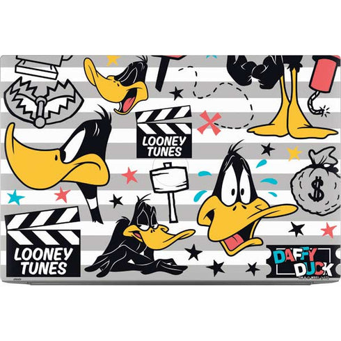 Looney Tunes Daffy Duck Striped Patches Dell XPS Skin