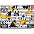 Looney Tunes Daffy Duck Striped Patches Dell XPS Skin