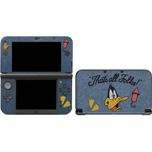 Looney Tunes Daffy Duck Thats All Folks Nintendo Skins