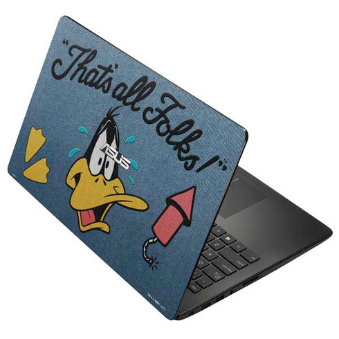 Looney Tunes Daffy Duck Thats All Folks Asus X502CA 15.6 Skin