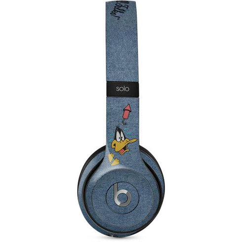 Looney Tunes Daffy Duck Thats All Folks Beats Solo 2 Wired Skin