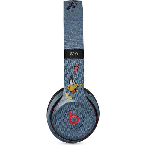 Looney Tunes Daffy Duck Thats All Folks Beats Solo 3 Wireless Skin