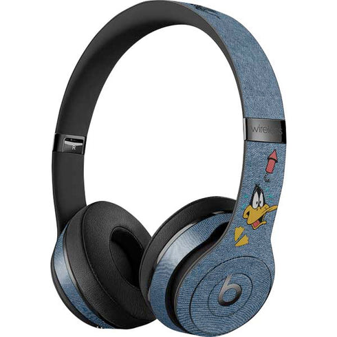 Looney Tunes Daffy Duck Thats All Folks Beats Solo 3 Wireless Skin