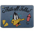 Looney Tunes Daffy Duck Thats All Folks HP Chromebook Skin