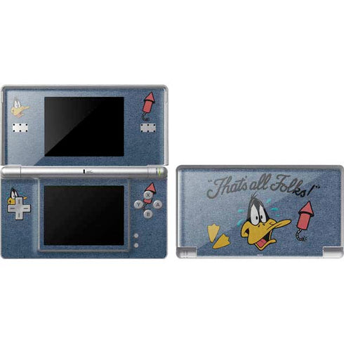 Looney Tunes Daffy Duck Thats All Folks DS Lite Skin