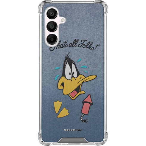 Looney Tunes Daffy Duck Thats All Folks Galaxy A16 5G Clear Case