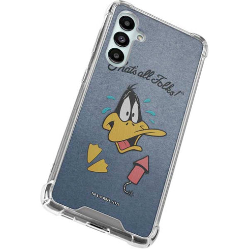 Looney Tunes Daffy Duck Thats All Folks Galaxy A16 5G Clear Case