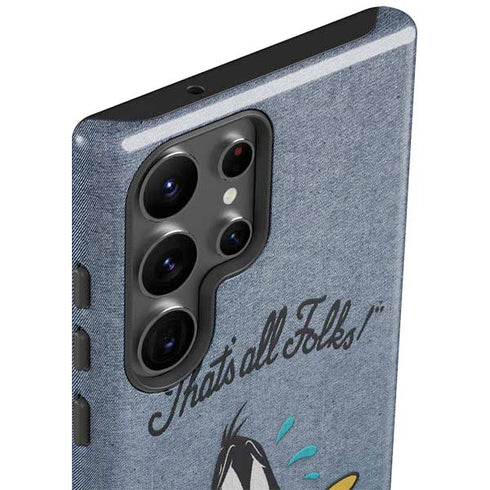 Looney Tunes Daffy Duck Thats All Folks Galaxy S23 Ultra Pro Case