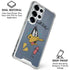 Looney Tunes Daffy Duck Thats All Folks Galaxy S25 Ultra Clear Case