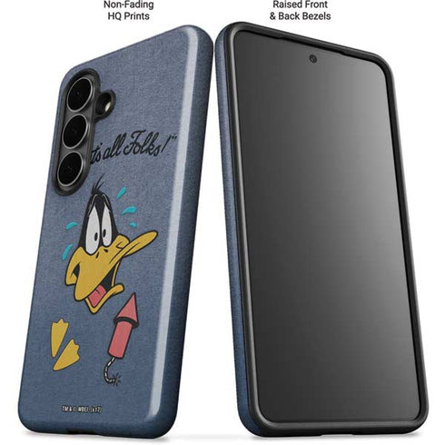 Looney Tunes Daffy Duck Thats All Folks Galaxy S26 Plus Impact Case