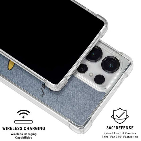 Looney Tunes Daffy Duck Thats All Folks Galaxy S26 Ultra Clear Case