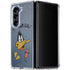 Looney Tunes Daffy Duck Thats All Folks Galaxy Z Fold5 5G Clear Case
