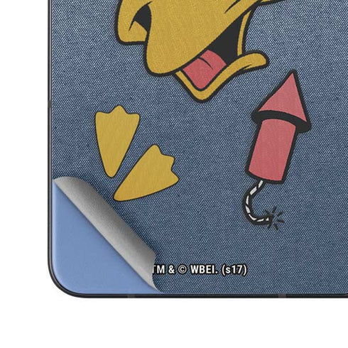 Looney Tunes Daffy Duck Thats All Folks Galaxy Z Fold5 5G Skin