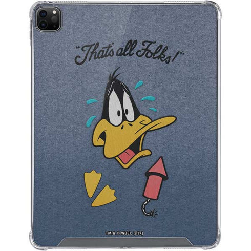 Looney Tunes Daffy Duck Thats All Folks iPad Cases