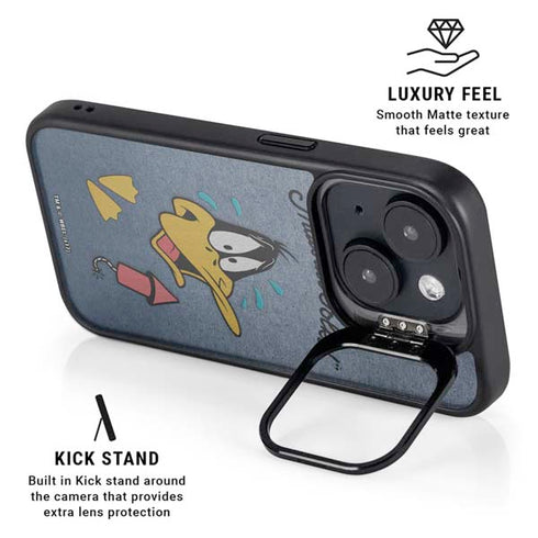 Looney Tunes Daffy Duck Thats All Folks iPhone 14 Plus Kickstand Case