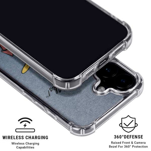 Looney Tunes Daffy Duck Thats All Folks iPhone 16 MagSafe Case