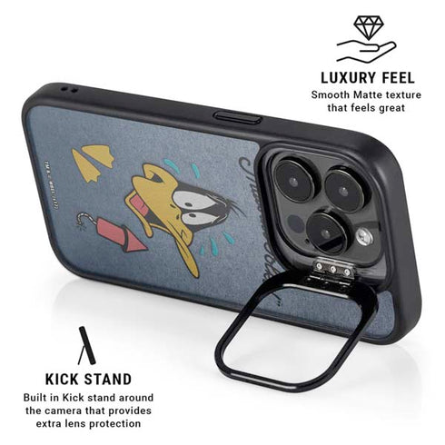Looney Tunes Daffy Duck Thats All Folks iPhone 16 Pro Max Kickstand Case
