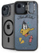 Looney Tunes Daffy Duck Thats All Folks iPhone 16e Kickstand Case