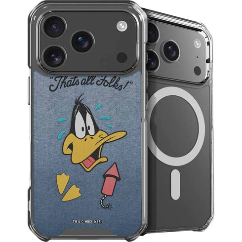 Looney Tunes Daffy Duck Thats All Folks iPhone 18 Pro MagSafe Case