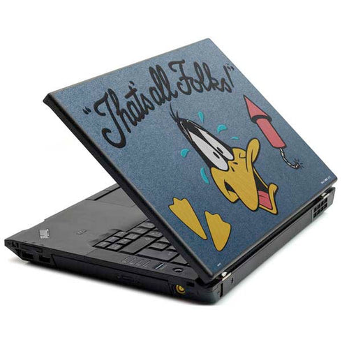 Looney Tunes Daffy Duck Thats All Folks Lenovo T420 Skin