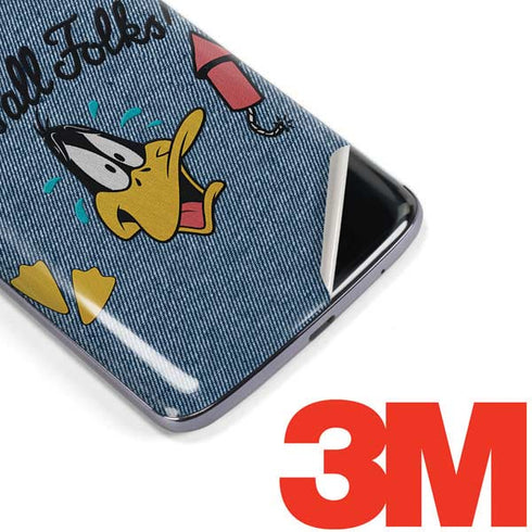Looney Tunes Daffy Duck Thats All Folks Moto E5 Plus Skin
