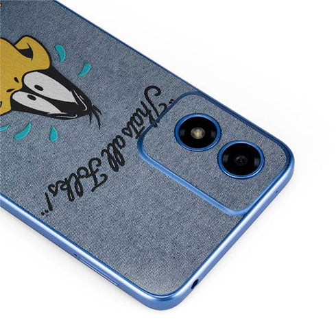 Looney Tunes Daffy Duck Thats All Folks Moto G Play 4G (2024) Skin