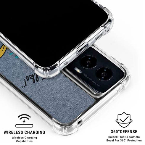 Looney Tunes Daffy Duck Thats All Folks Moto G Power 5G (2024) Clear Case