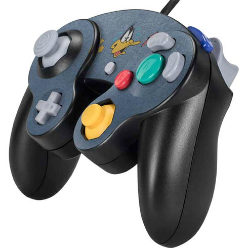 Looney Tunes Daffy Duck Thats All Folks Nintendo GameCube Controller Skin