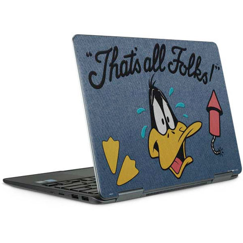 Looney Tunes Daffy Duck Thats All Folks Notebook 9 Pro 13in (2017) Skin