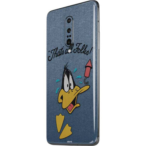 Looney Tunes Daffy Duck Thats All Folks OnePlus 7 Pro Skin