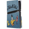 Looney Tunes Daffy Duck Thats All Folks PS5 Pro Disk Console Skin