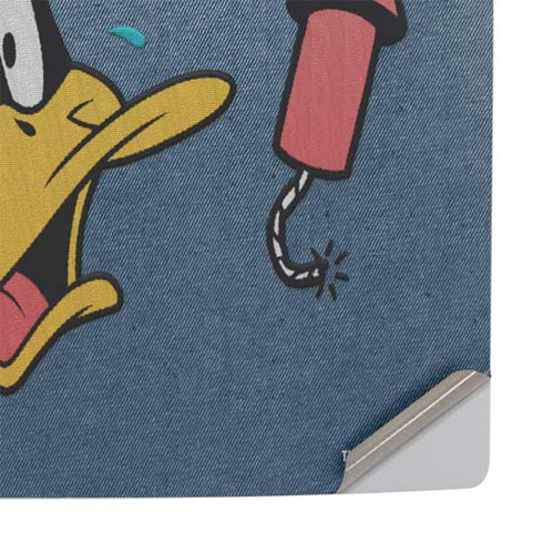 Looney Tunes Daffy Duck Thats All Folks PS5 Slim Digital Edition Console Skin
