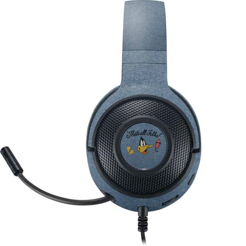 Looney Tunes Daffy Duck Thats All Folks Razer Kraken X Skin