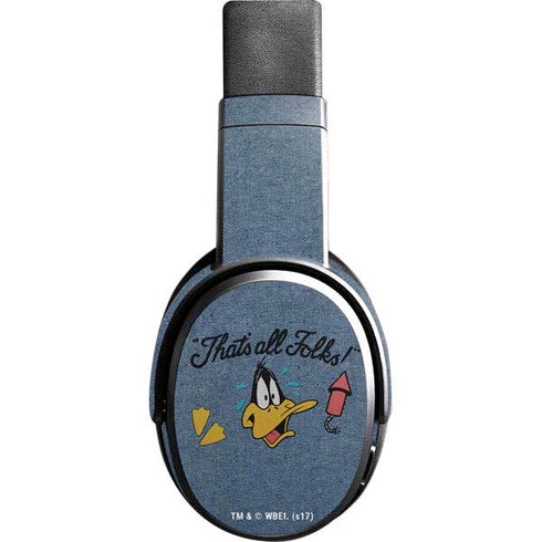 Looney Tunes Daffy Duck Thats All Folks Skullcandy Crusher Wireless Skin
