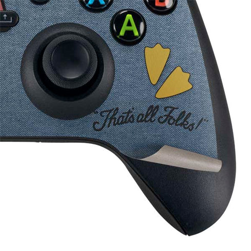 Looney Tunes Daffy Duck Thats All Folks XBox Series X Digital Edition Bundle Skin