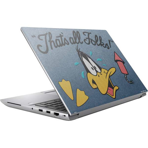 Looney Tunes Daffy Duck Thats All Folks HP ZBook Fury 16 G10 Skin