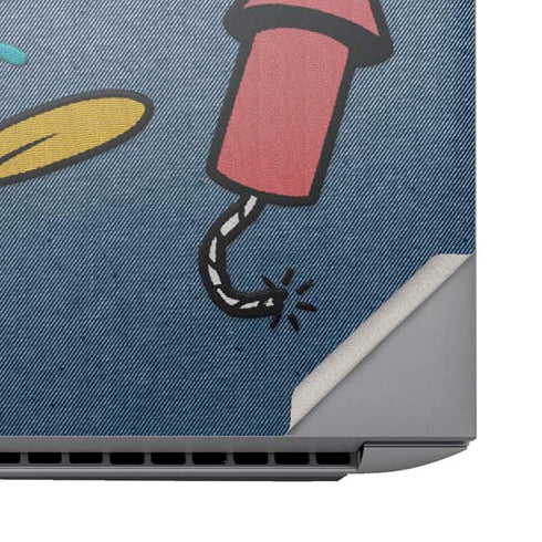 Looney Tunes Daffy Duck Thats All Folks HP ZBook Fury 16 G10 Skin