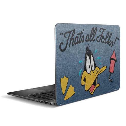 Looney Tunes Daffy Duck Thats All Folks Zenbook UX305FA 13.3in Skin