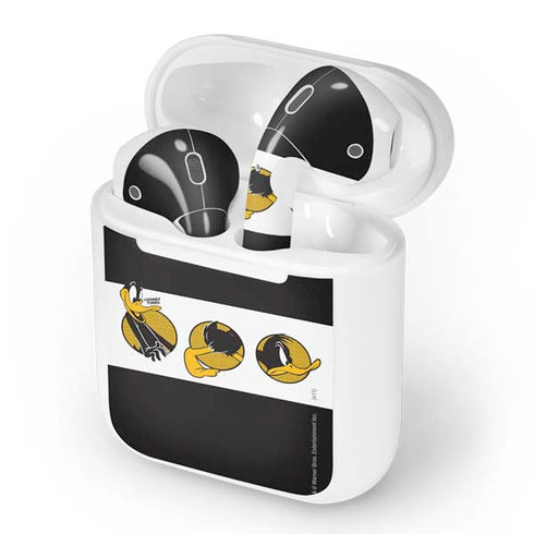 Looney Tunes Daffy Duck Three Circles Apple AirPods Skin